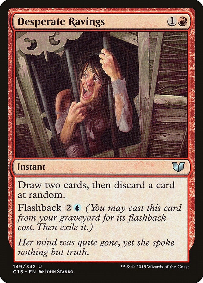Image for Desperate Ravings (149) (Commander 2015) - Magic: The Gathering