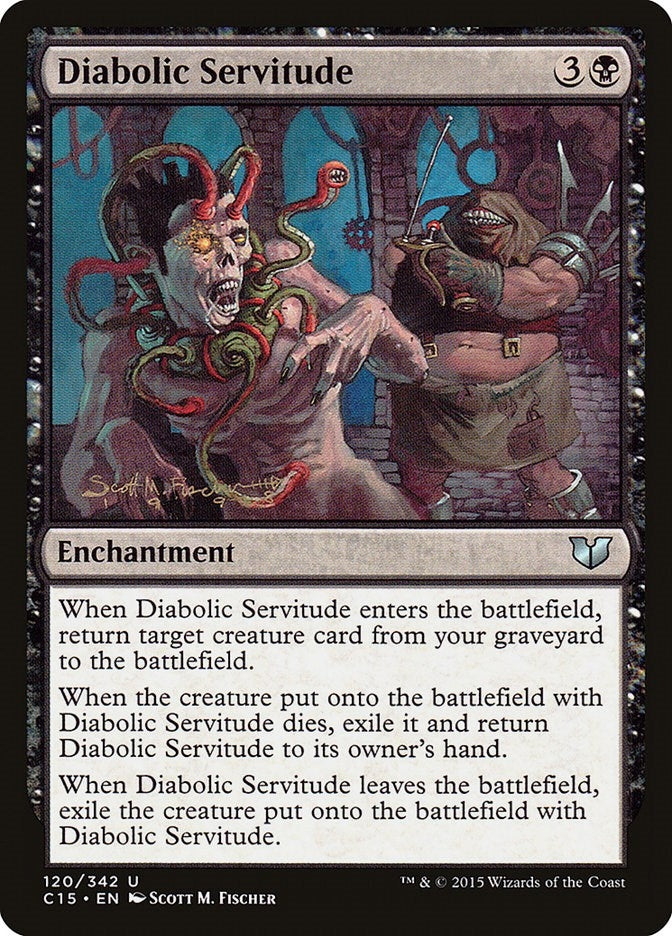 Image for Diabolic Servitude (120) (Commander 2015) - Magic: The Gathering