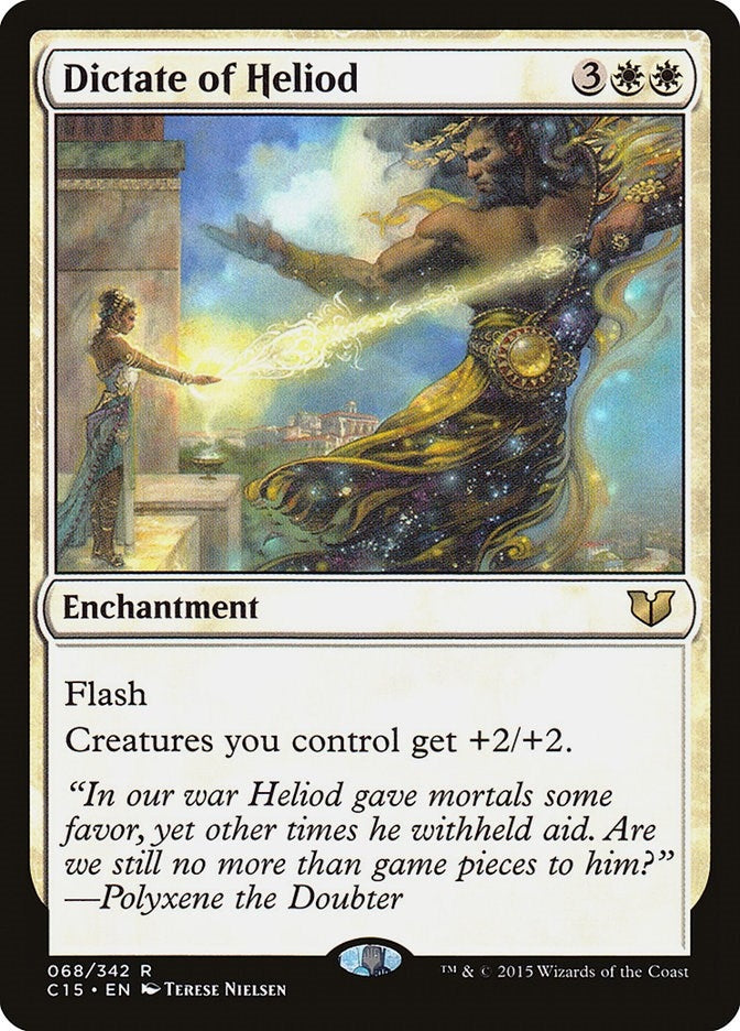 Image for Dictate of Heliod (68) (Commander 2015) - Magic: The Gathering