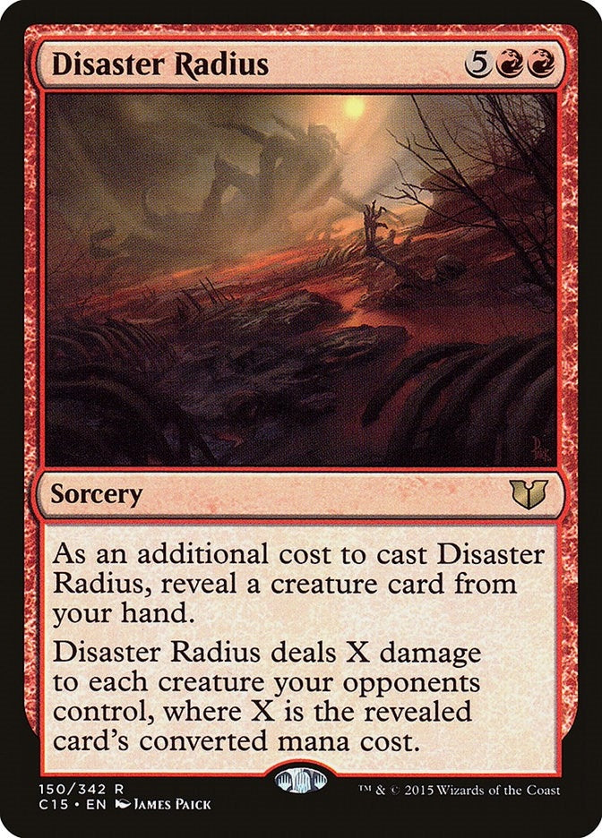 Image for Disaster Radius (150) (Commander 2015) - Magic: The Gathering