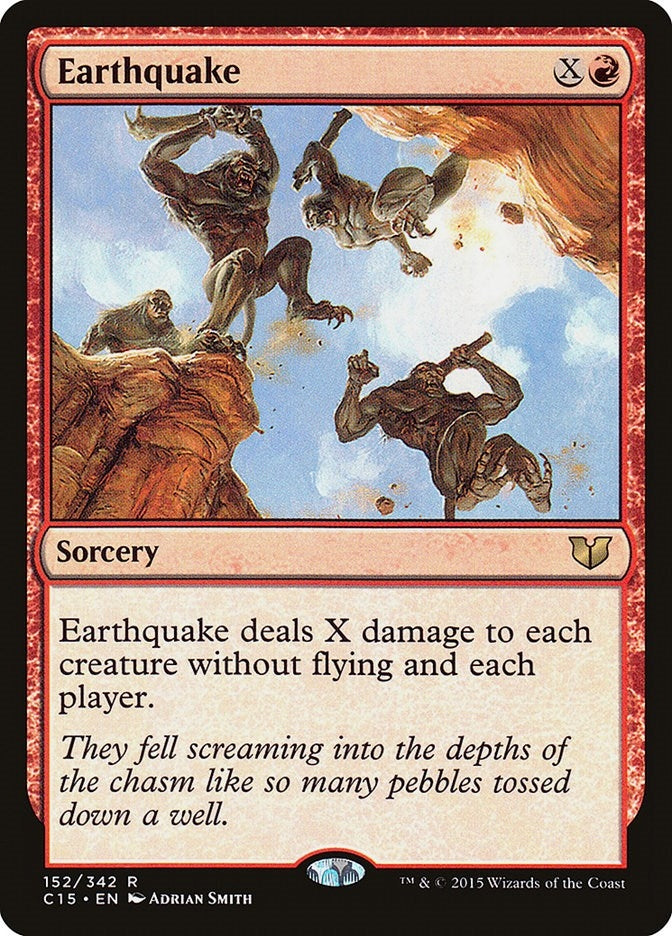 Image for Earthquake (152) (Commander 2015) - Magic: The Gathering