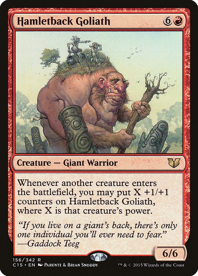 Image for Hamletback Goliath (156) (Commander 2015) - Magic: The Gathering
