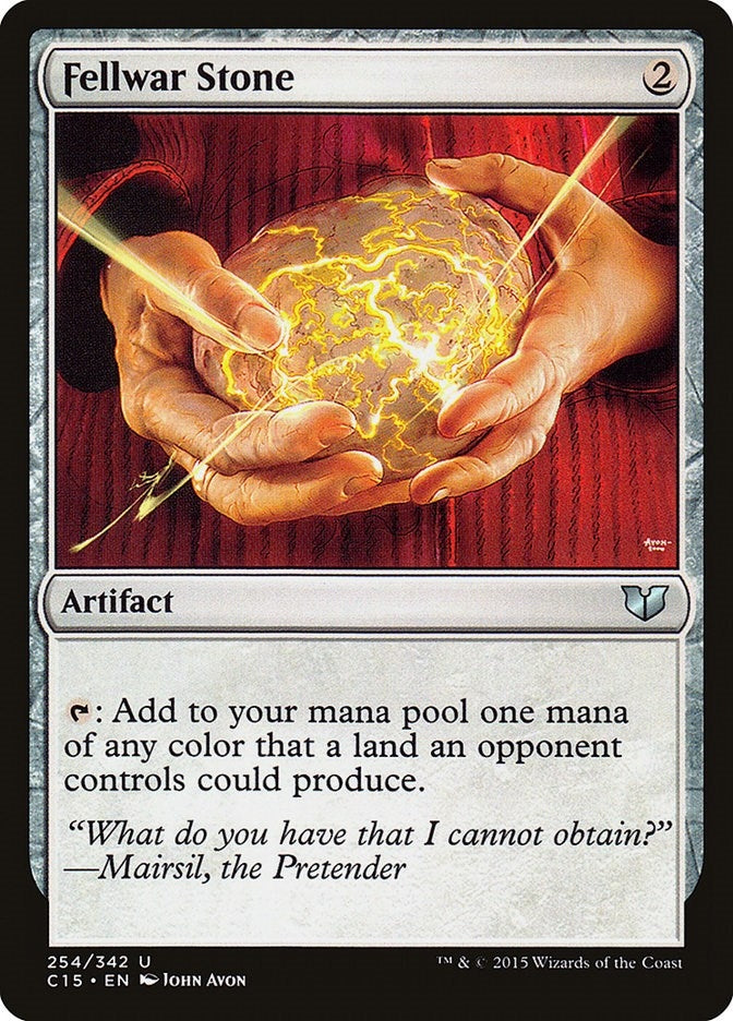 Image for Fellwar Stone (254) (Commander 2015) - Magic: The Gathering