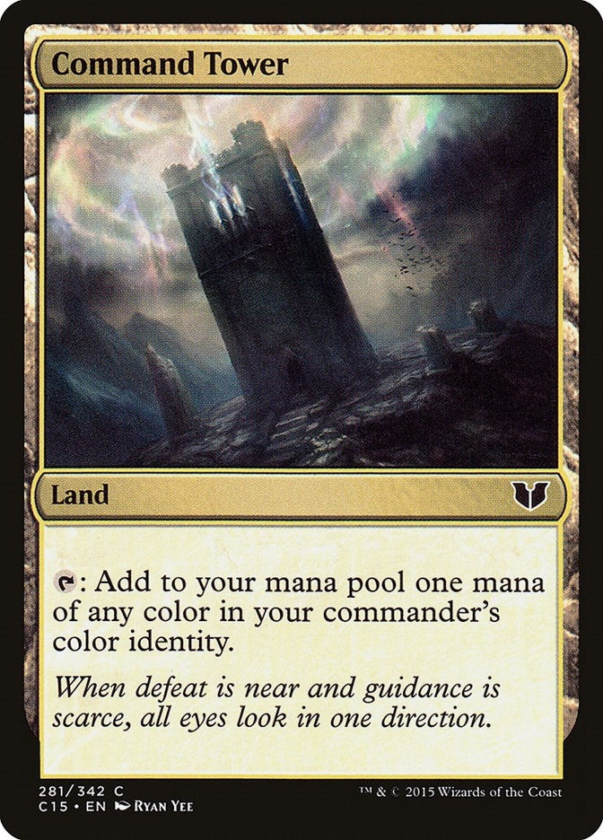 Image for Command Tower (281) (Commander 2015) - Magic: The Gathering