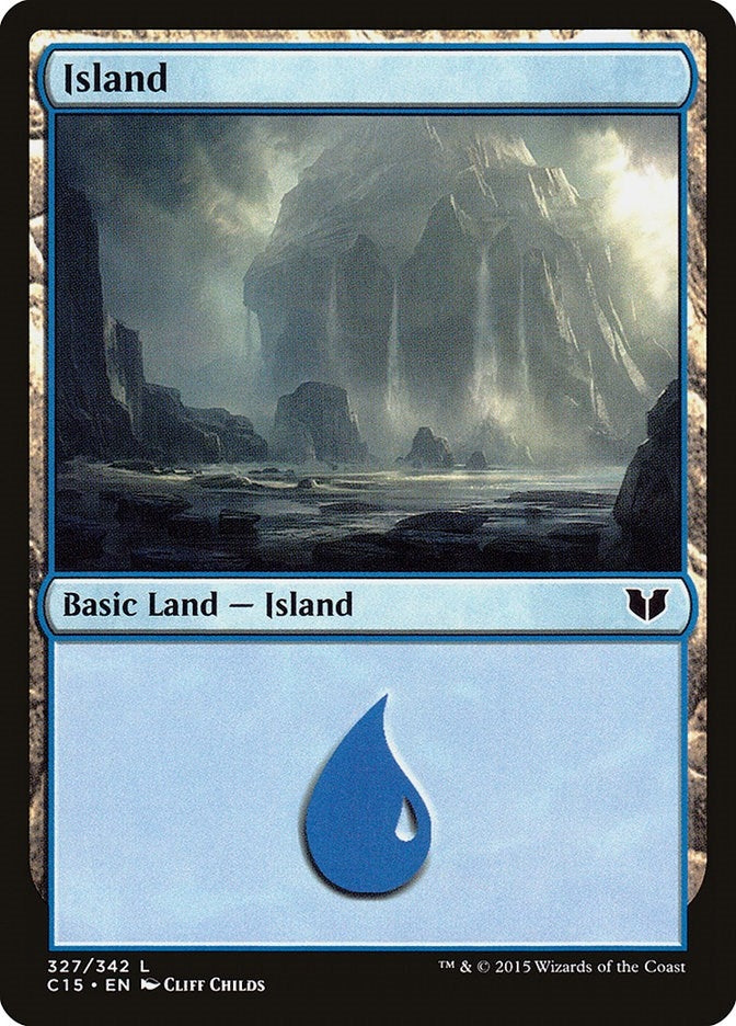 Image for Island (327) (327) (Commander 2015) - Magic: The Gathering