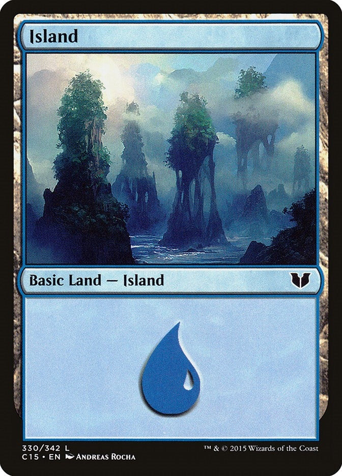 Image for Island (330) (330) (Commander 2015) - Magic: The Gathering