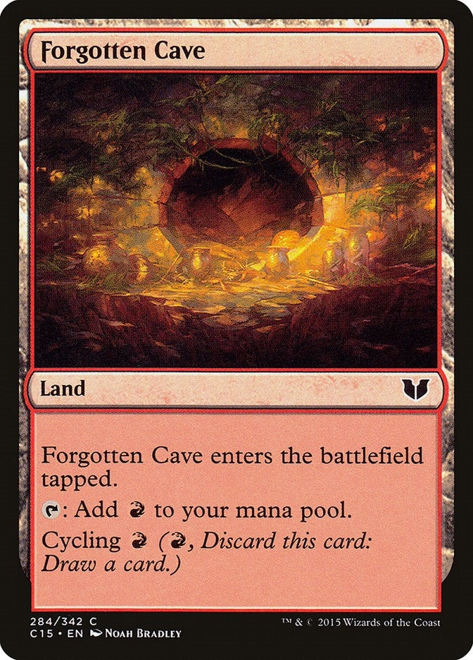 Image for Forgotten Cave (284) (Commander 2015) - Magic: The Gathering