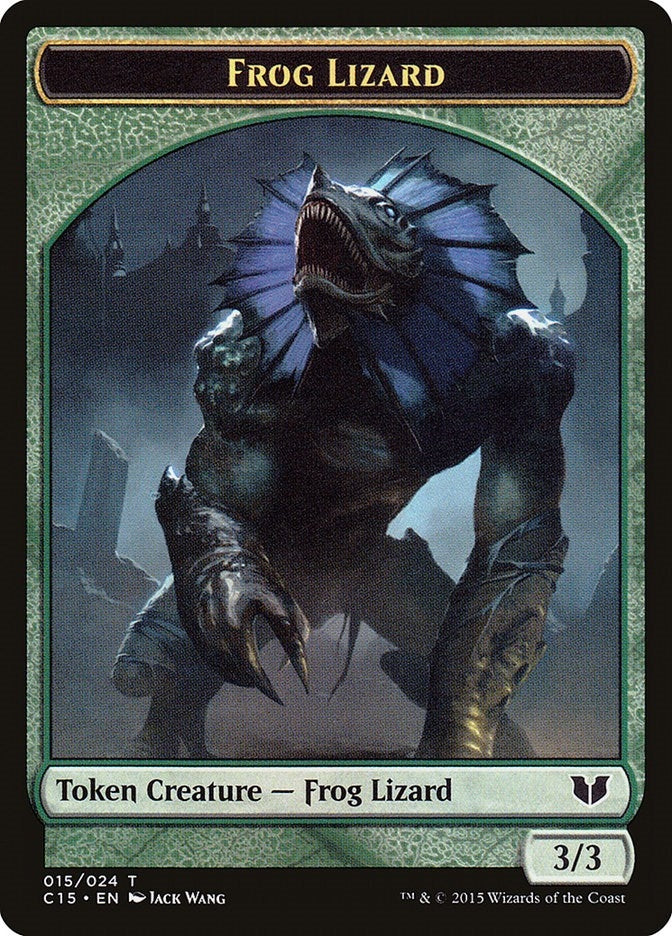 Image for Frog Lizard // Germ Double-Sided Token (15 // 7) (Commander 2015) - Magic: The Gathering
