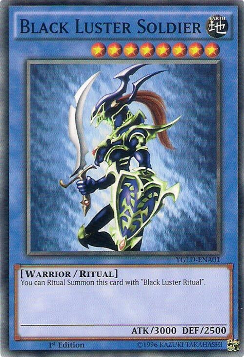 Image for Black Luster Soldier (YGLD-ENA01) (YGLD) - YuGiOh