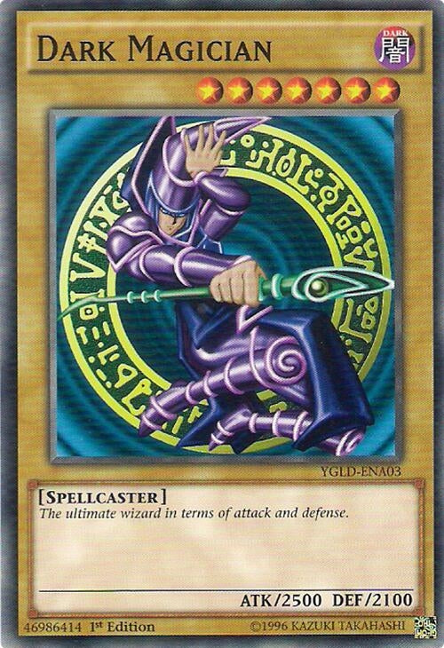 Image for Dark Magician (A) (YGLD-ENA03) (King of Games: Yugi's Legendary Decks) - YuGiOh
