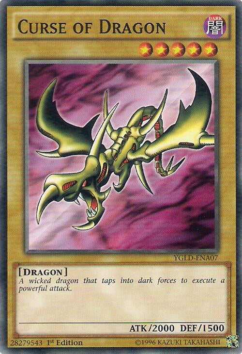 Image for Curse of Dragon (YGLD-ENA07) (YGLD) - YuGiOh