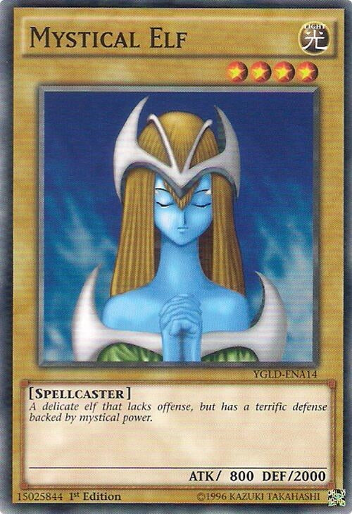 Image for Mystical Elf (YGLD-ENA14) (King of Games: Yugi's Legendary Decks) - YuGiOh