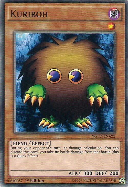 Image for Kuriboh (A) (YGLD-ENA22) (King of Games: Yugi's Legendary Decks) - YuGiOh
