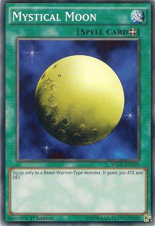 Image for Mystical Moon (YGLD-ENA30) (King of Games: Yugi's Legendary Decks) - YuGiOh