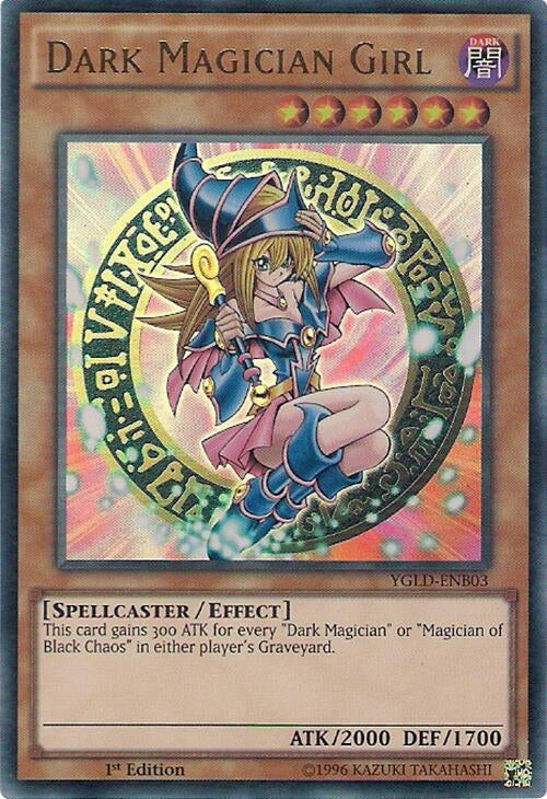 Image for Dark Magician Girl (B) (YGLD-ENB03) (King of Games: Yugi's Legendary Decks) - YuGiOh