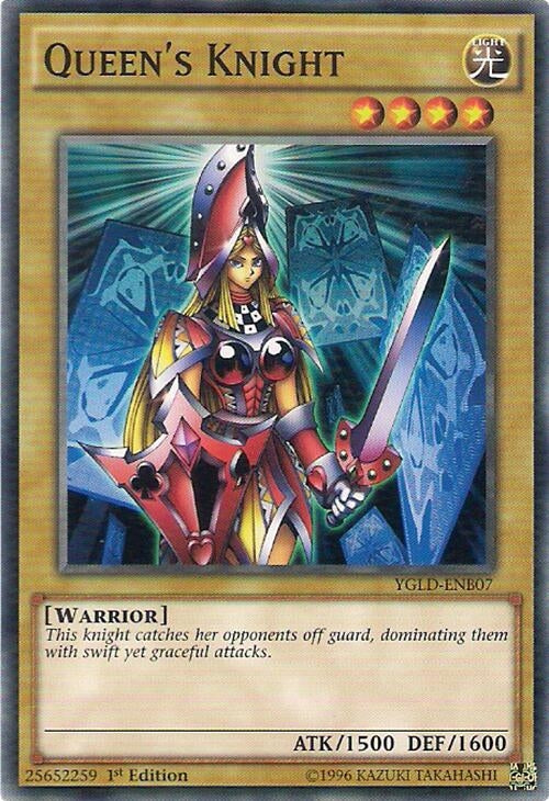 Image for Queen's Knight (B) (YGLD-ENB07) (King of Games: Yugi's Legendary Decks) - YuGiOh