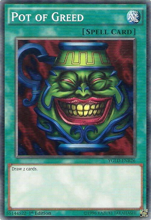 Image for Pot of Greed (YGLD-ENB26) (YGLD) - YuGiOh