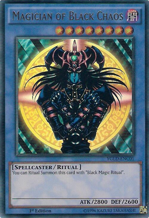 Image for Magician of Black Chaos (YGLD-ENC01) (YGLD) - YuGiOh