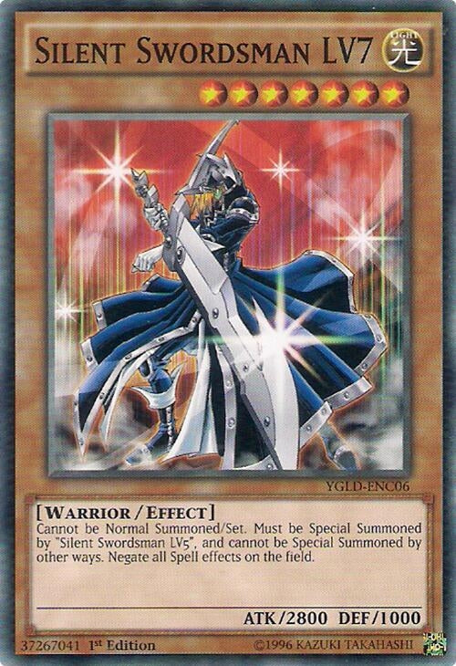 Image for Silent Swordsman LV7 (YGLD-ENC06) (YGLD) - YuGiOh