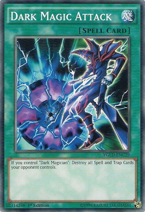 Image for Dark Magic Attack (YGLD-ENC29) (King of Games: Yugi's Legendary Decks) - YuGiOh