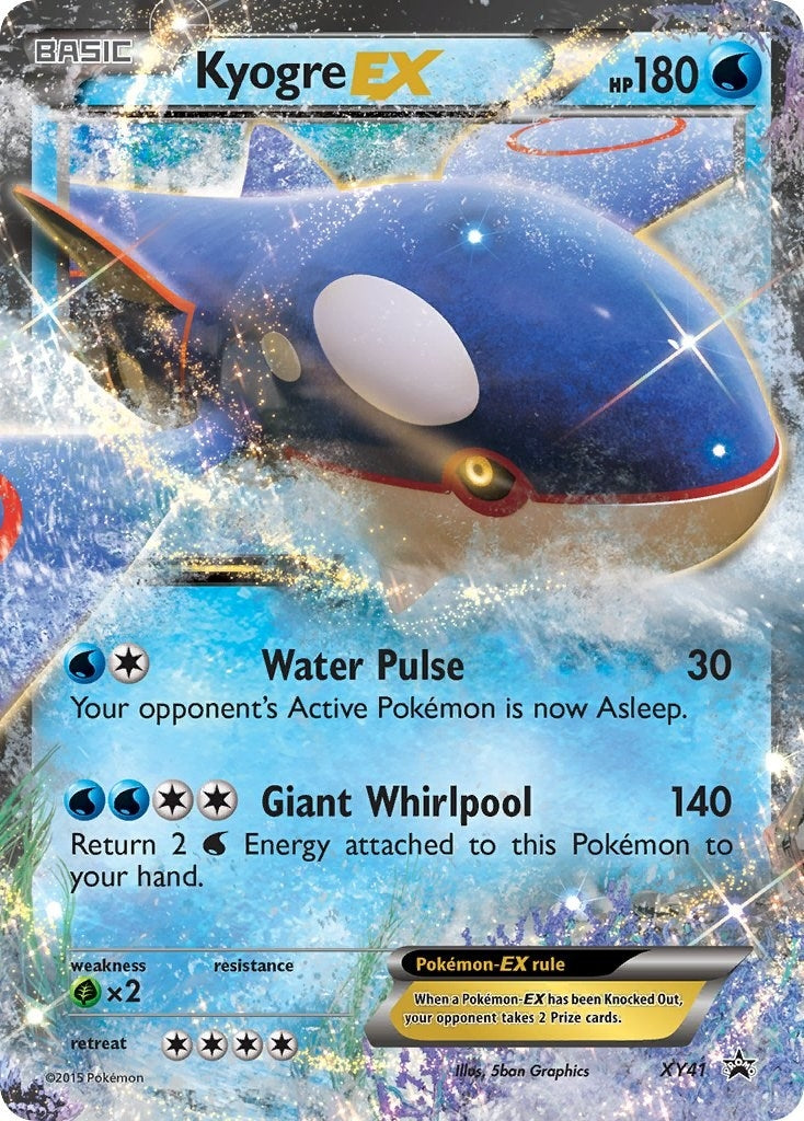 Image for Kyogre EX (XY41) (PR) - Pokemon