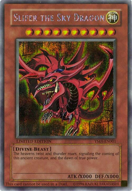 Image for Slifer the Sky Dragon (YMA-EN001) (YMA) - YuGiOh