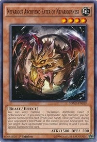Image for Nefarious Archfiend Eater of Nefariousness (SDMP-EN019) (SDMP) - YuGiOh