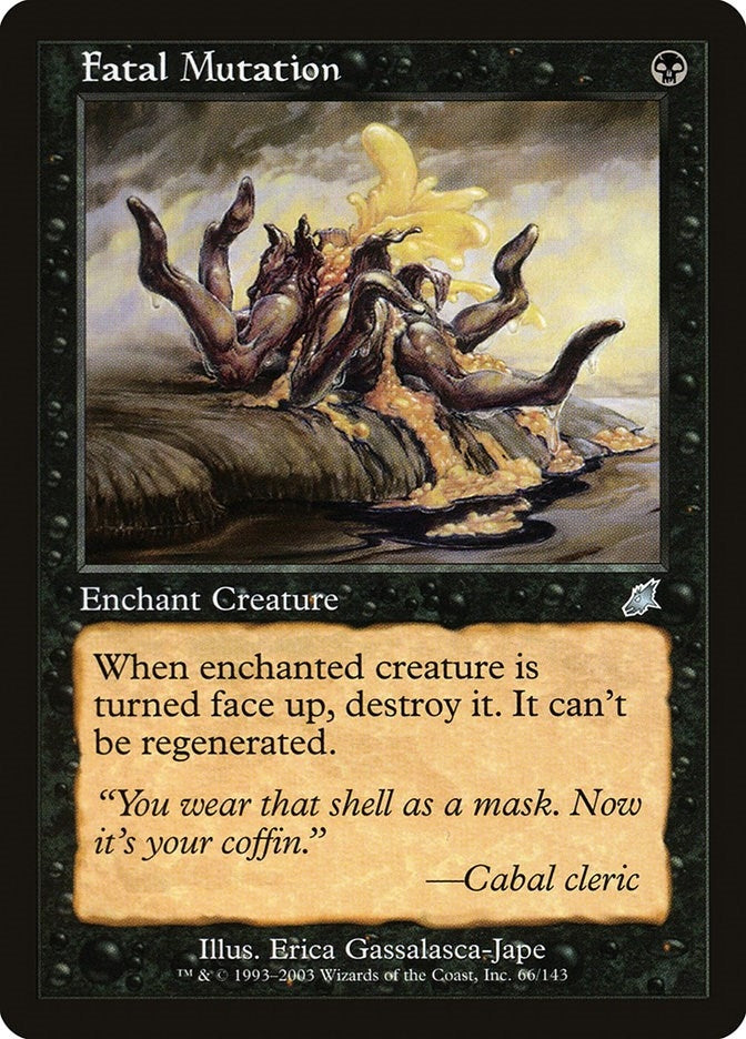 Image for Fatal Mutation (66) (Scourge) - Magic: The Gathering