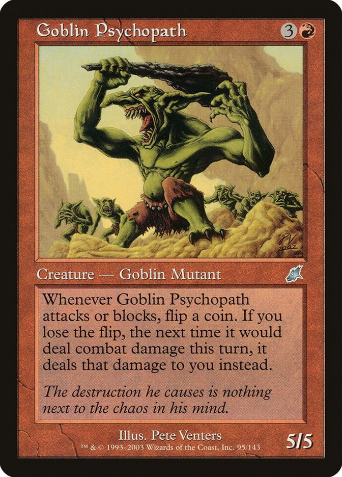 Image for Goblin Psychopath (95) (Scourge) - Magic: The Gathering