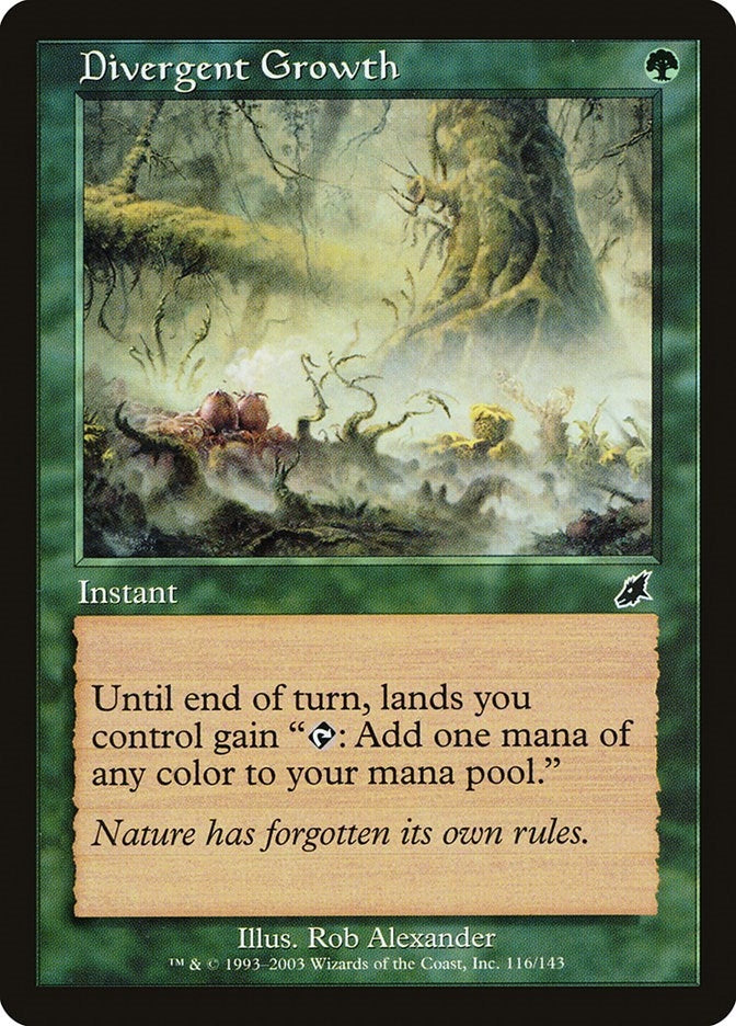 Image for Divergent Growth (116) (Scourge) - Magic: The Gathering
