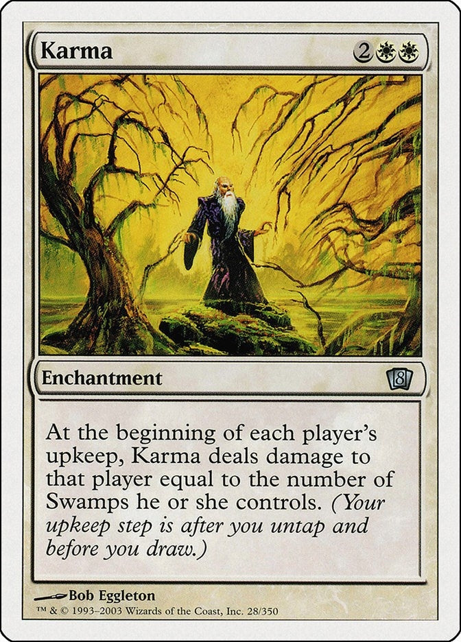 Image for Karma (28) (8th Edition) - Magic: The Gathering