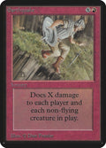 Image for Earthquake (Alpha Edition) - Magic: The Gathering