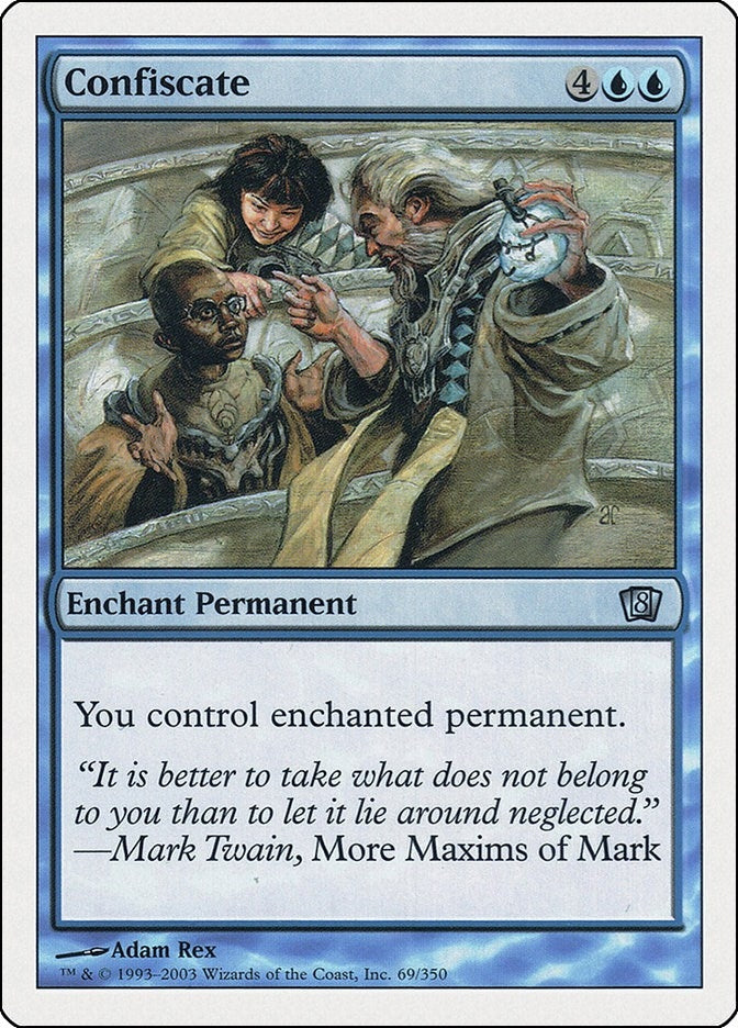 Image for Confiscate (69) (8th Edition) - Magic: The Gathering