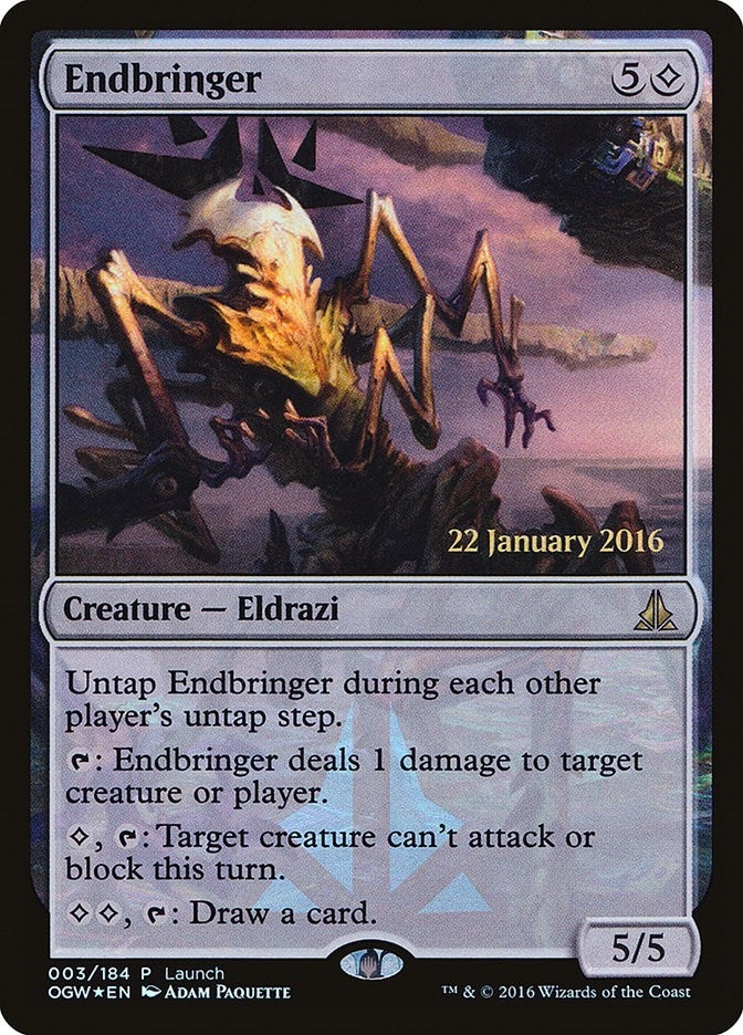 Image for Endbringer (3) (Launch Party & Release Event Promos) - Magic: The Gathering