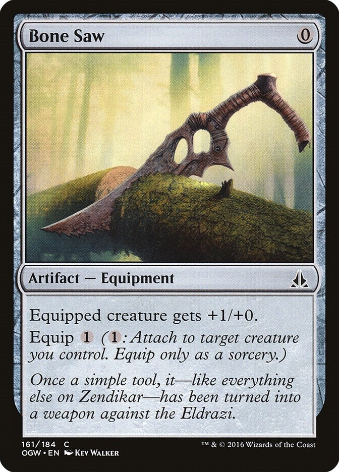 Image for Bone Saw (161) (Oath of the Gatewatch) - Magic: The Gathering