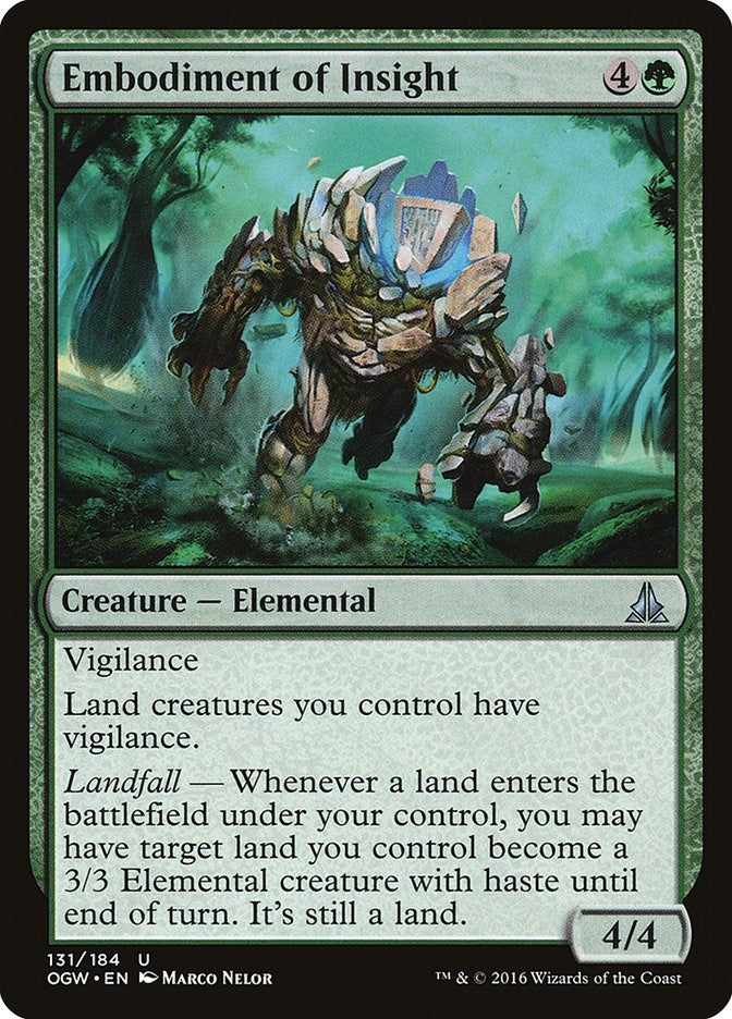 Image for Embodiment of Insight (131) (Oath of the Gatewatch) - Magic: The Gathering