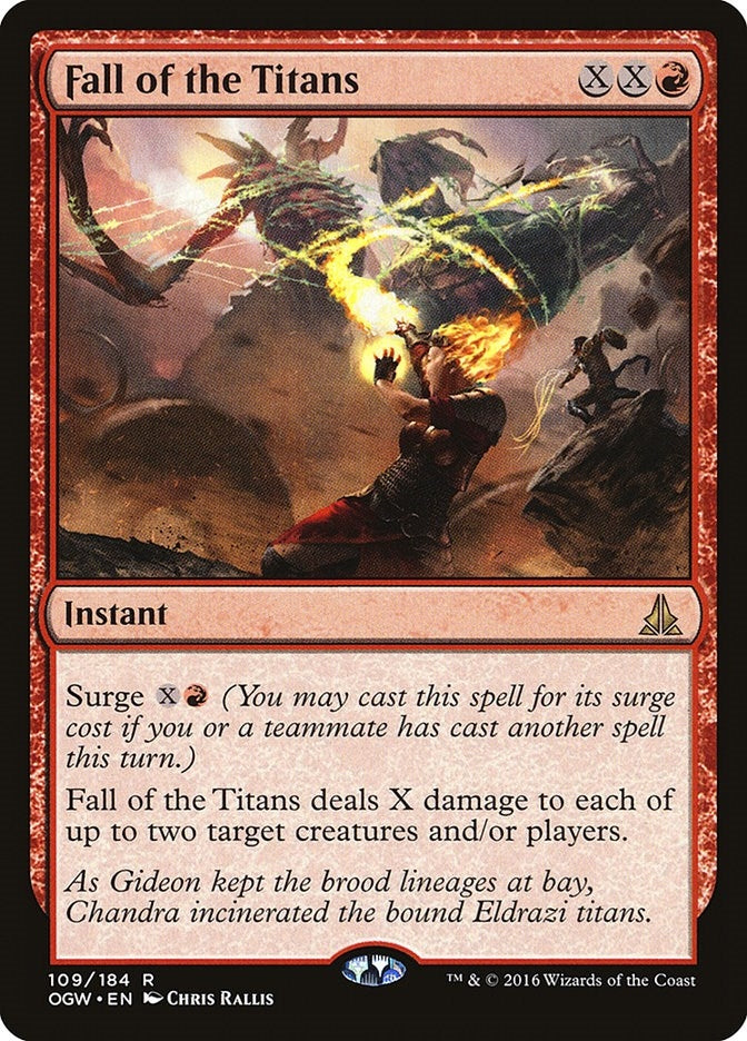 Image for Fall of the Titans (109) (Oath of the Gatewatch) - Magic: The Gathering