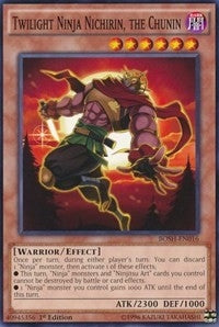 Image for Twilight Ninja Nichirin, the Chunin (BOSH-EN016) (BOSH) - YuGiOh