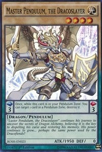 Image for Master Pendulum, the Dracoslayer (BOSH-EN023) (BOSH) - YuGiOh