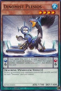 Image for Dinomist Plesios (BOSH-EN025) (BOSH) - YuGiOh