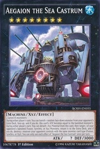 Image for Aegaion the Sea Castrum (BOSH-EN055) (BOSH) - YuGiOh