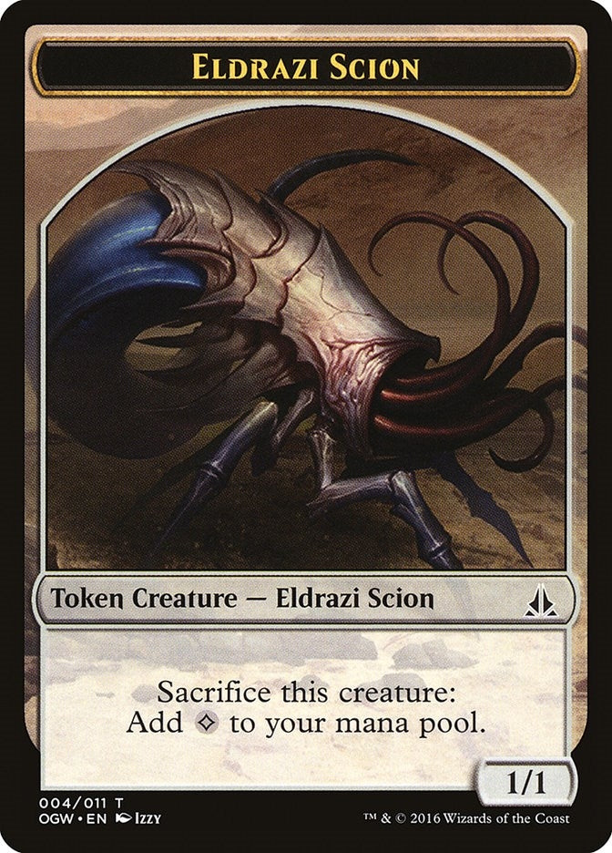 Image for Eldrazi Scion Token (004) (4) (Oath of the Gatewatch) - Magic: The Gathering