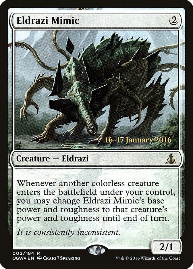 Image for Eldrazi Mimic (2) (Prerelease Cards) - Magic: The Gathering