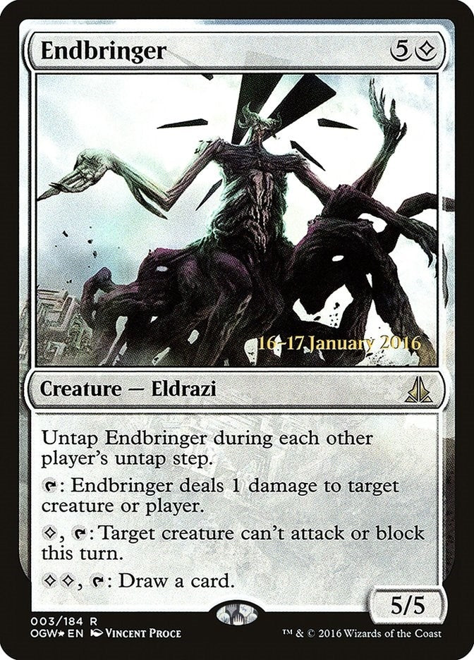 Image for Endbringer (3) (Prerelease Cards) - Magic: The Gathering