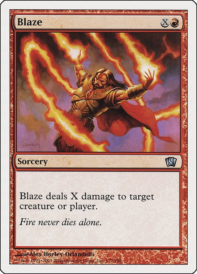 Image for Blaze (177) (8th Edition) - Magic: The Gathering