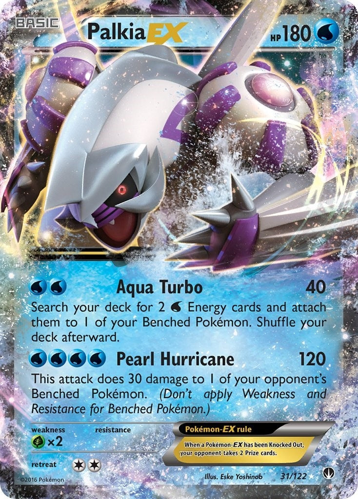 Image for Palkia EX (31/122) (BKP) - Pokemon