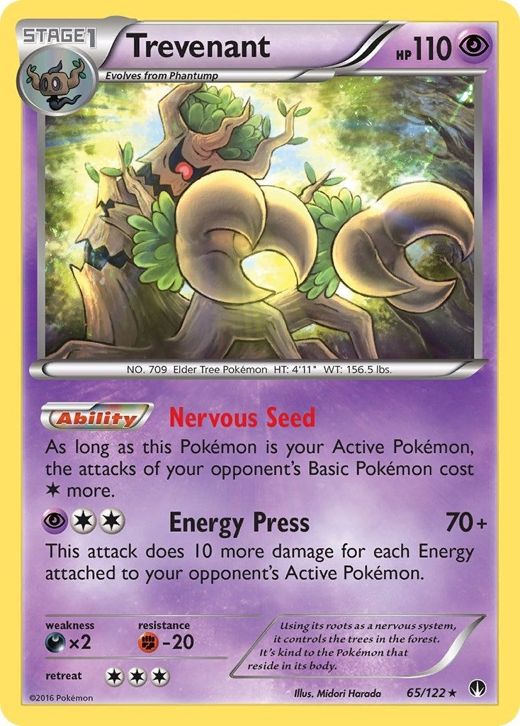 Image for Trevenant (65/122) (BKP) - Pokemon