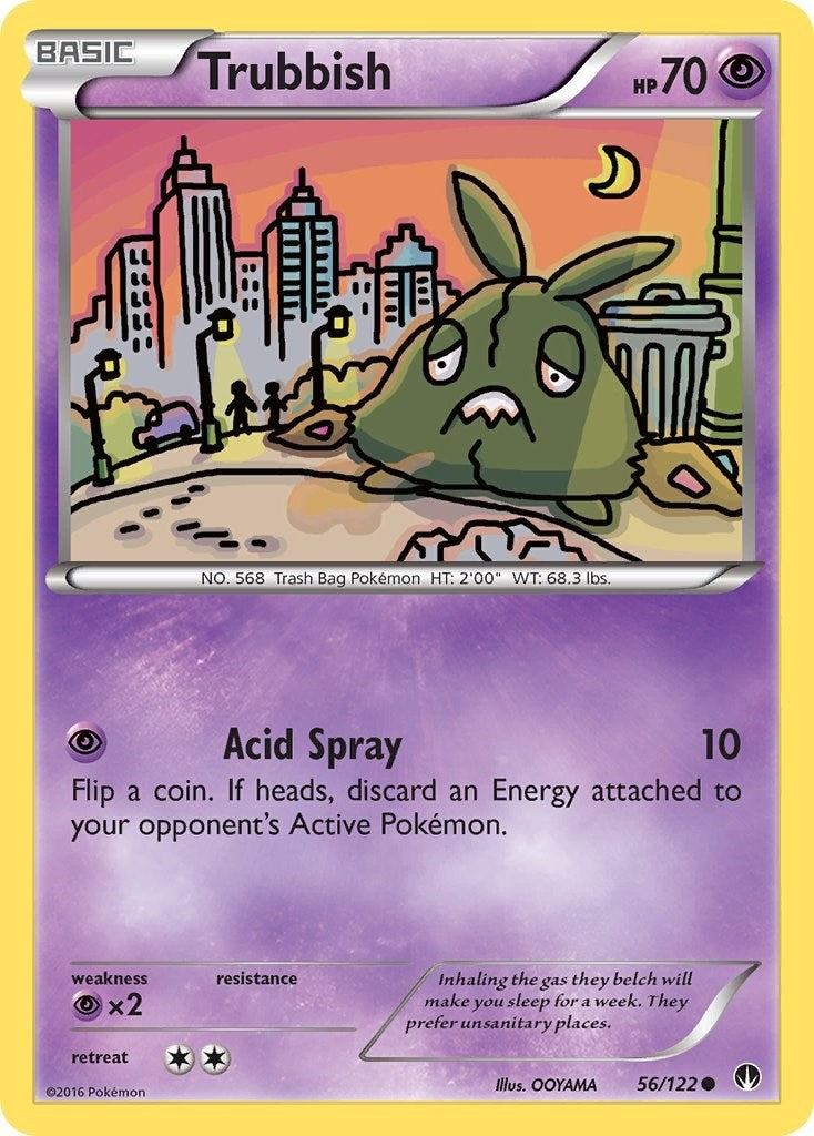 Image for Trubbish (56/122) (BKP) - Pokemon