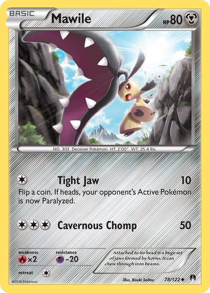 Image for Mawile (78/122) (BKP) - Pokemon