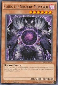 Image for Caius the Shadow Monarch (SR01-EN004) (SR01) - YuGiOh